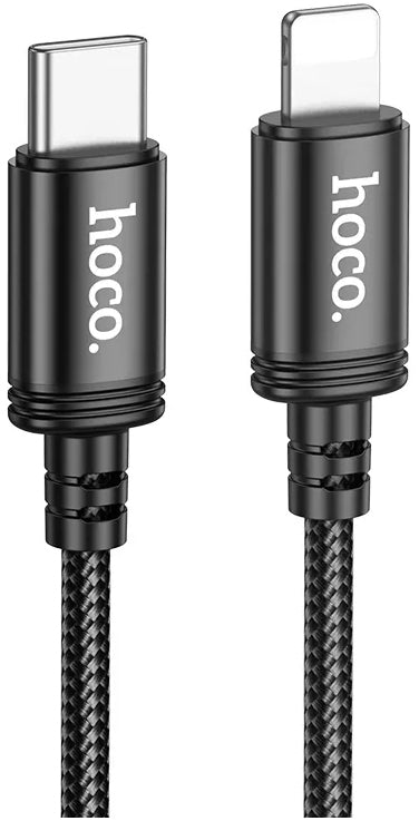 Câble de Données et de Charge USB-C - Lightning HOCO X89, 27W, 2m, Noir