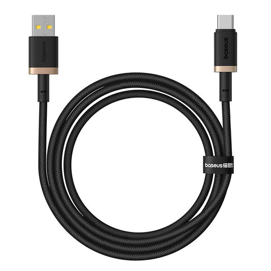 Data- en Oplaadkabel USB-A - USB-C Baseus Dura Series, 60W, 1m, Goud P10377802U01-00
