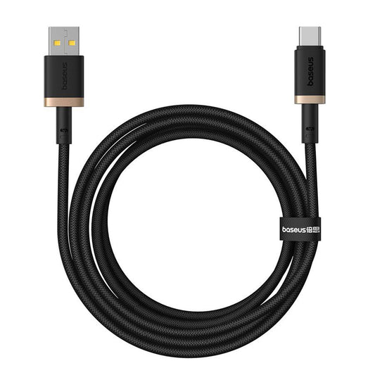 Data- en Oplaadkabel USB-A - USB-C Baseus Dura Series, 60W, 2m, Goud P10377802U01-02