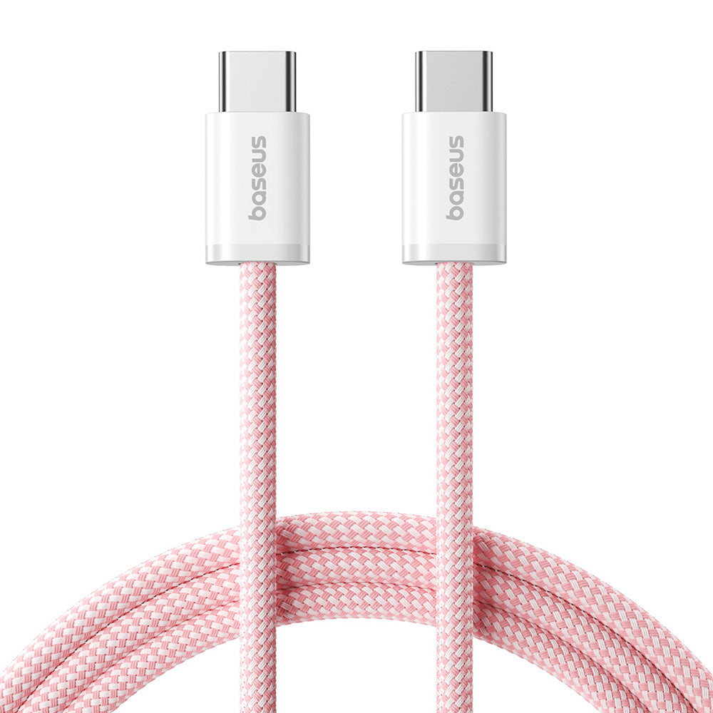 USB-C Data en Oplaadkabel - USB-C Baseus Dynamic 4 Series, 100W, 1m, Roze P10381400411-00