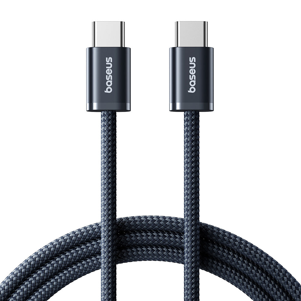 USB-C Data en Oplaadkabel - USB-C Baseus Dynamic 4 Series, 100W, 2m, Marineblauw P10381400121-01