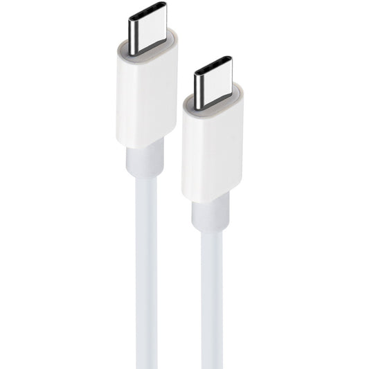 Câble de Données et de Charge USB-C - USB-C MaXlife MXUC-05, 60W, 1m, Blanc