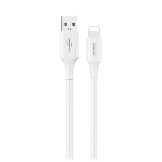 Data- en Oplaadkabel USB-A - Lightning Dudao L2sL, 30W, 1.2m, Wit