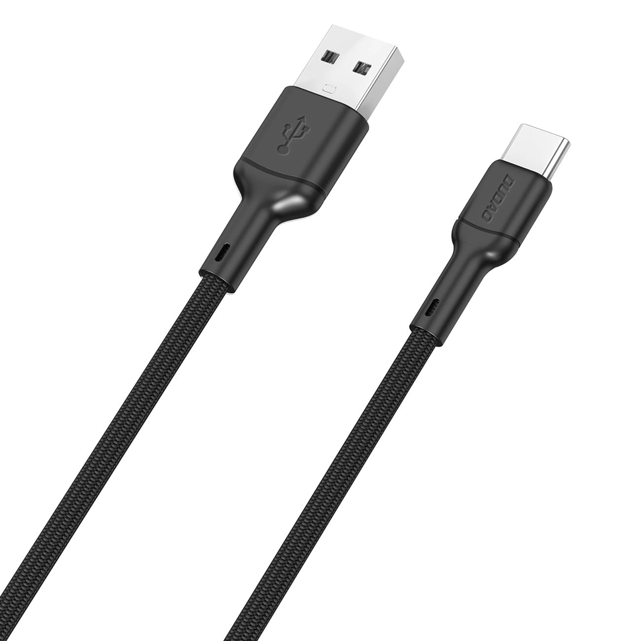 Data- en Oplaadkabel USB-A - USB-C Dudao L9T, 100W, 1m, Zwart