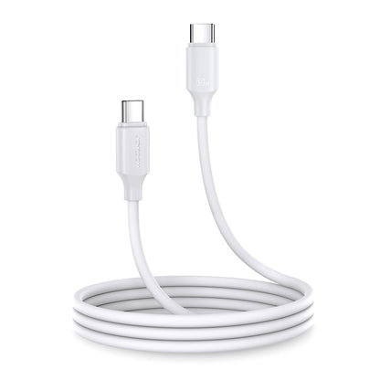Câble de Données et de Charge USB-C - USB-C Joyroom S-A9, 60W, 1m, Blanc