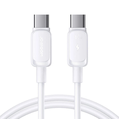 USB-C Data- en Oplaadkabel - USB-C Joyroom S-A14, 60W, 1.2m, Wit
