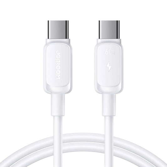 USB-C Daten- und Ladekabel - USB-C Joyroom S-A14, 60W, 1.2m, Weiß