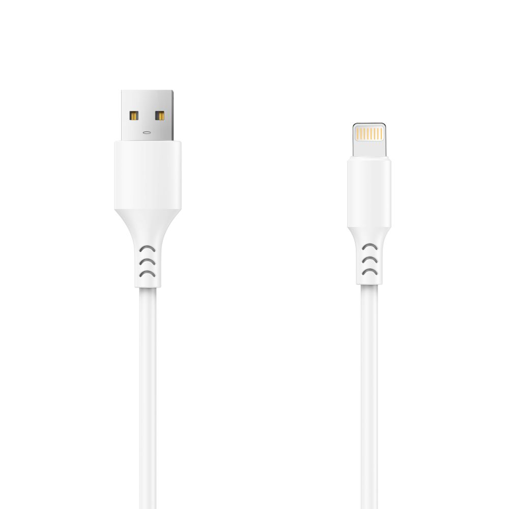 Data- en Oplaadkabel USB-A - Lightning Setty, 18W, 1m, Wit