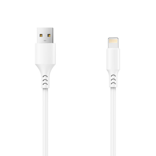 Data- en Oplaadkabel USB-A - Lightning Setty, 18W, 1m, Wit