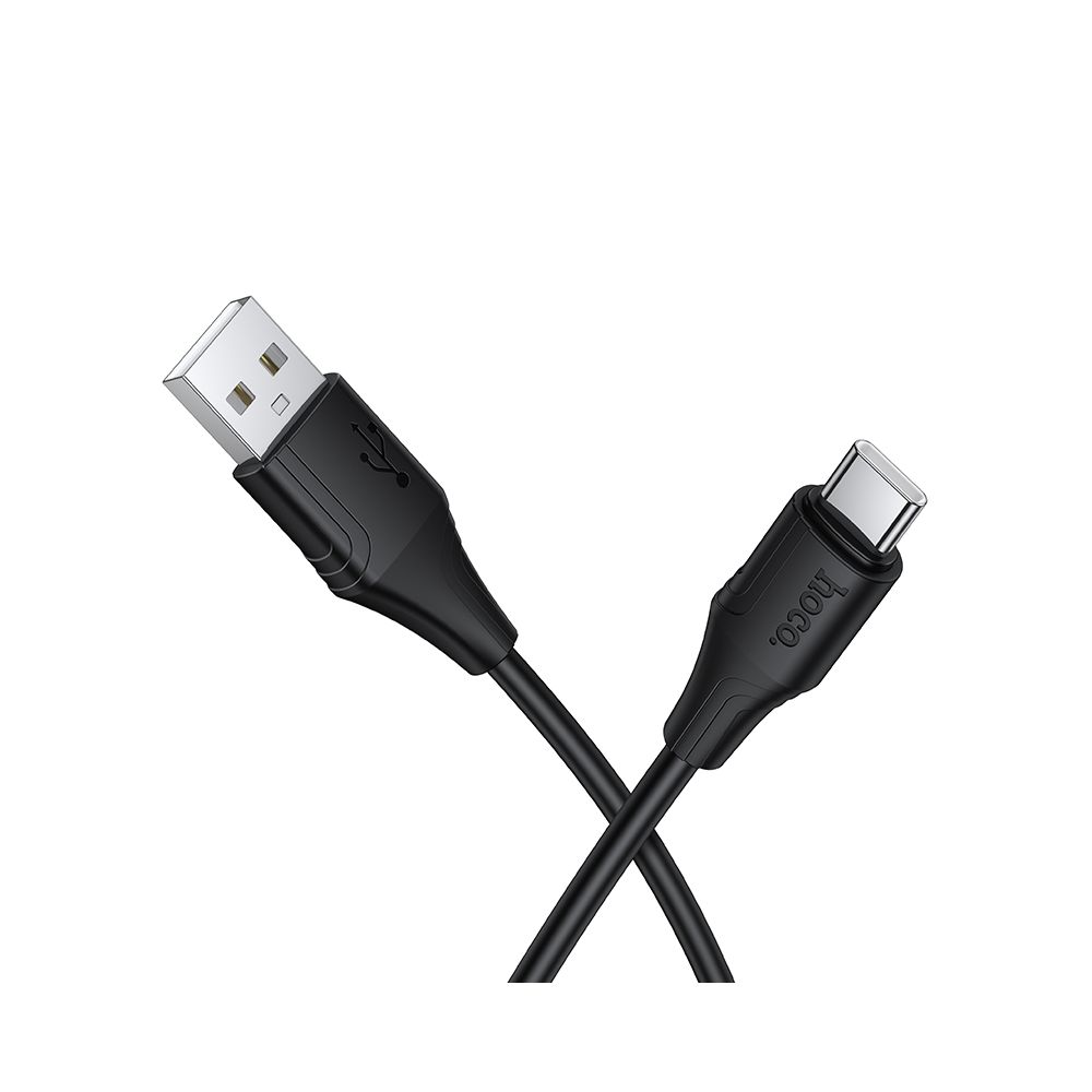 Câble de Données et de Charge USB-A - USB-C HOCO X124, 18W, 1m, Noir