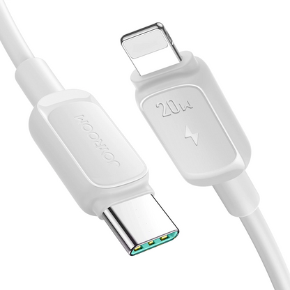 USB-C - Lightning Data en Oplaadkabel Joyroom S-A14, 30W, 1.2m, Wit