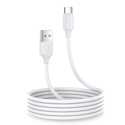 Data- en Oplaadkabel USB-A - USB-C Joyroom S-A9, 20W, 2m, Wit