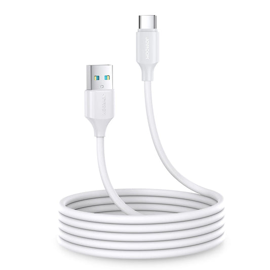 USB-A to USB-C Data and Charging Cable Joyroom S-A9, 20W, 2m, White