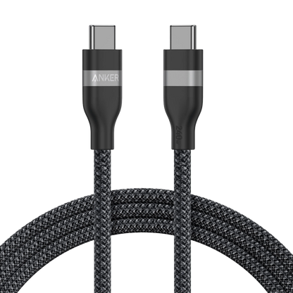 Câble de Données et de Charge USB-C - USB-C Anker, 240W, 1.8m, Noir A82E2H12