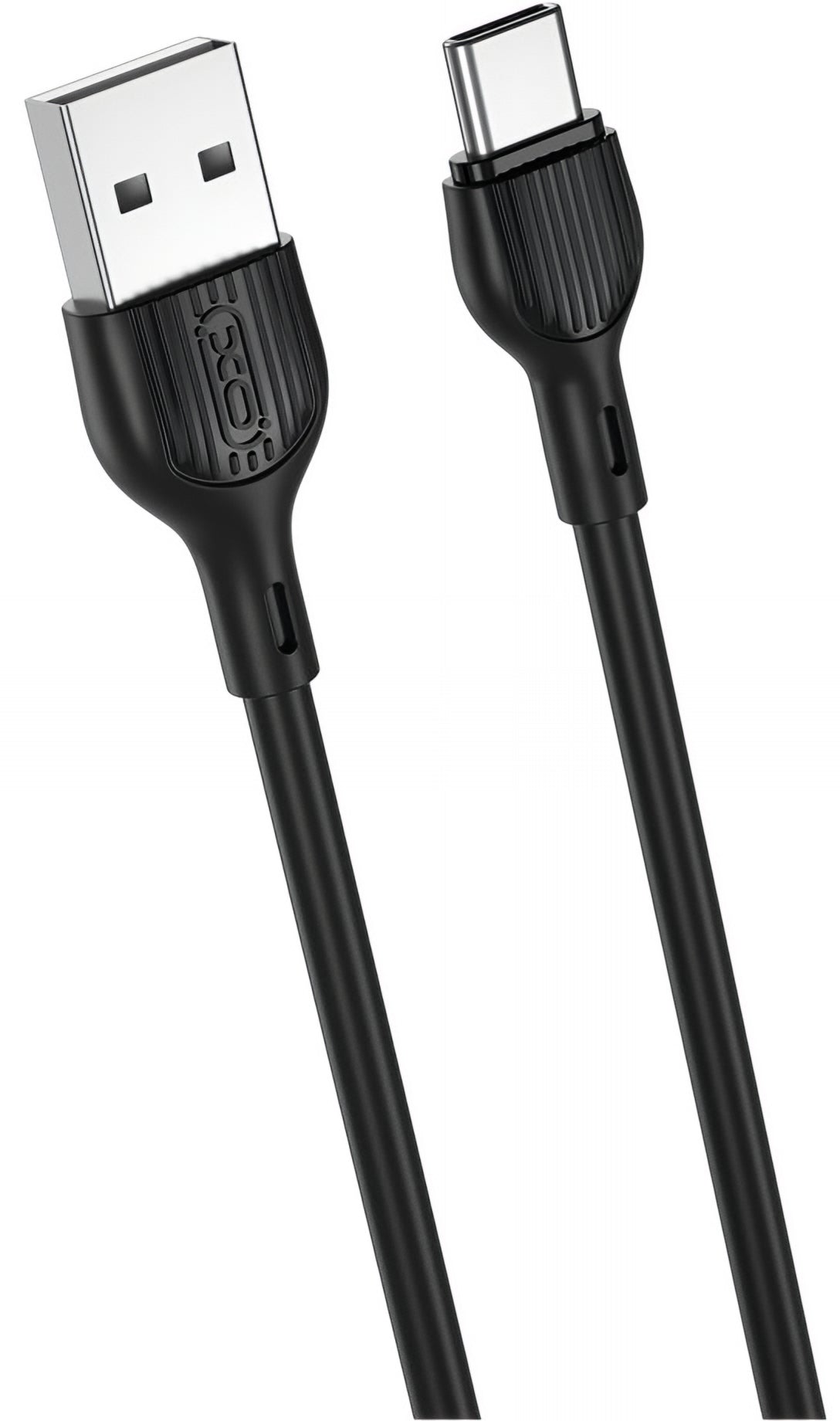 USB-A - USB-C Data- en Oplaadkabel XO Design NB200, 10W, 1m, Zwart