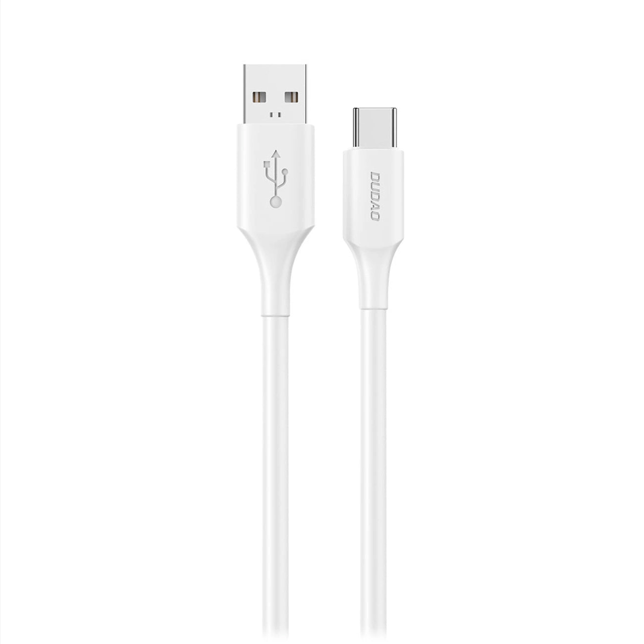 Câble de Données et de Charge USB-A - USB-C Dudao L2sT, 60W, 1.2m, Blanc