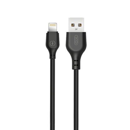 Data- en Oplaadkabel USB-A - Lightning XO Design NB103, 18W, 2m, Zwart