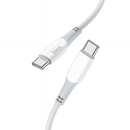 USB-C Data en Oplaadkabel - USB-C HOCO X70, 60W, 1m, Wit