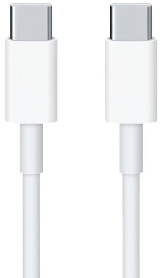 Câble de Données et de Charge USB-C - USB-C Google, 30W, 1m, Blanc GA00735