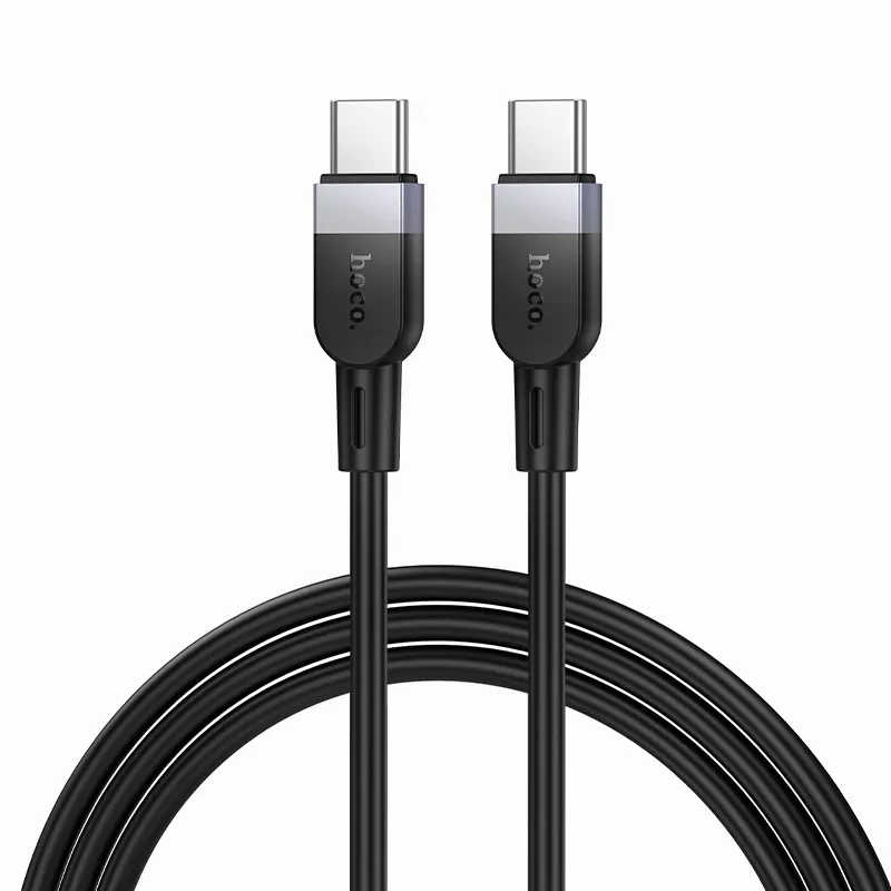 USB-C Daten- und Ladekabel - USB-C HOCO X109, 60W, 1m, Schwarz