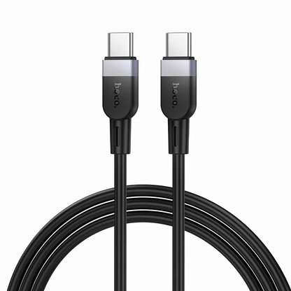 USB-C Daten- und Ladekabel - USB-C HOCO X109, 60W, 1m, Schwarz