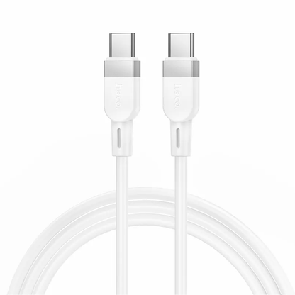 USB-C Daten- und Ladekabel - USB-C HOCO X109, 60W, 1m, Weiß