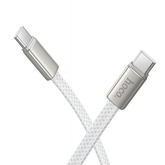 USB-C Data- en Oplaadkabel - USB-C HOCO X125, 60W, 1m, Wit