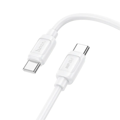 USB-C Data- en Oplaadkabel - USB-C HOCO X115, 240W, 1m, Wit