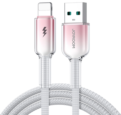 Câble de données et de charge USB-A - Lightning Joyroom S-A42, 18W, 1,2m, Blanc