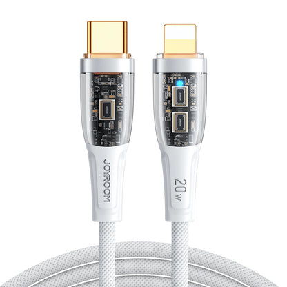 USB-C - Lightning Data- en Oplaadkabel Joyroom S-CL020A3, 20W, 1,2m, Wit