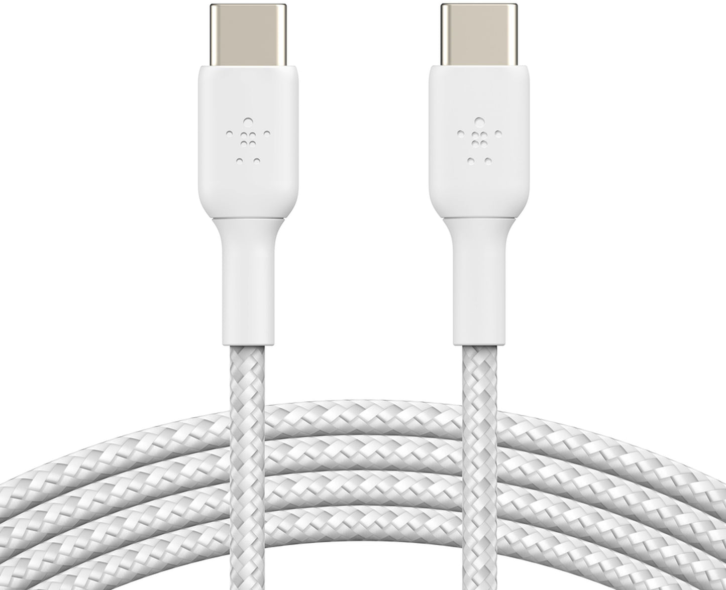 Câble de données et de charge USB-C - USB-C Belkin BoostCharge Pro, 60W, 2m, Blanc CAB004bt2MWH