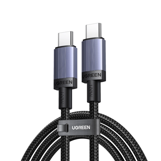 USB-C Data- en Oplaadkabel - USB-C UGREEN, 100W, 2m, Zwart