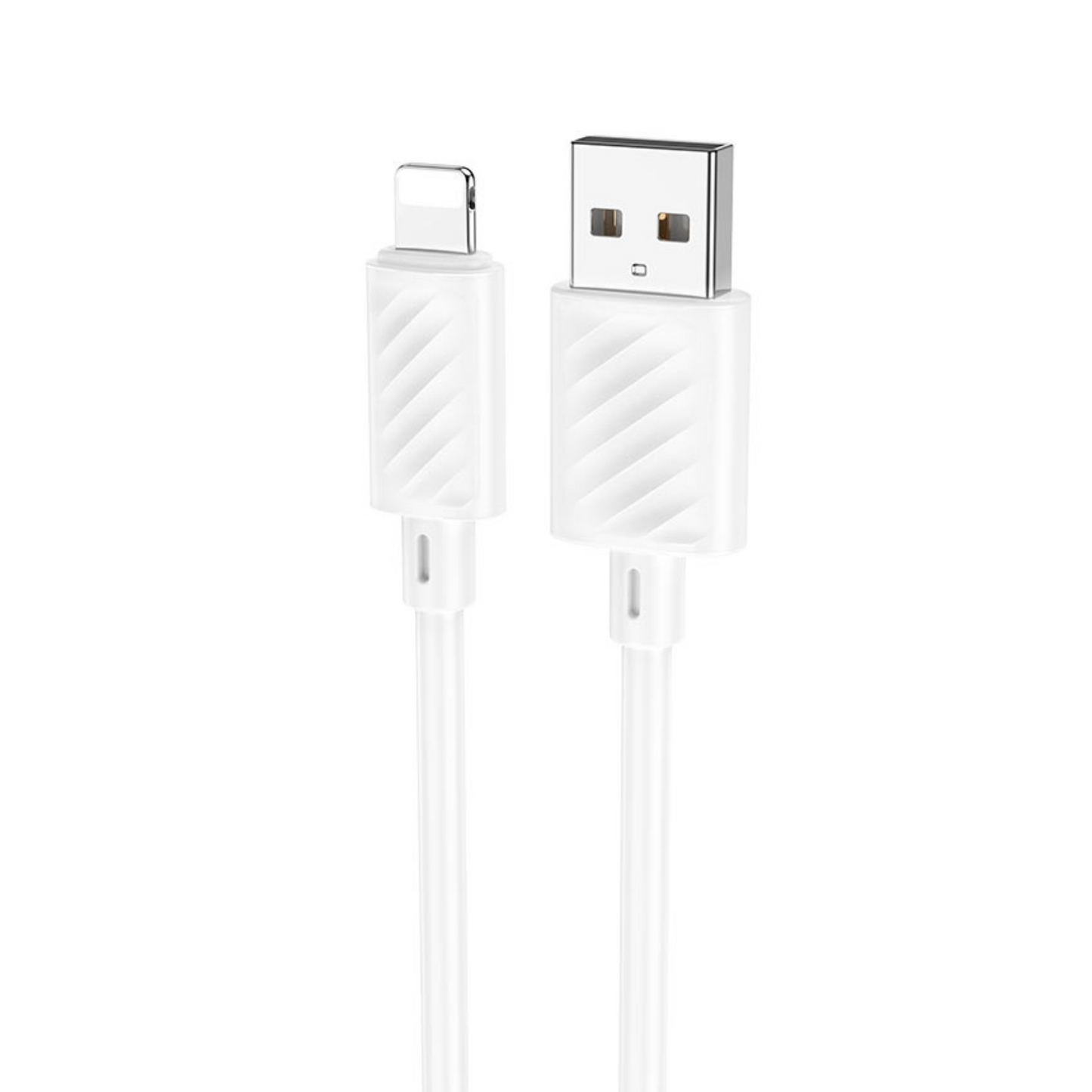 Câble de données et de charge USB-A - Lightning HOCO X88, 18W, 2m, Blanc