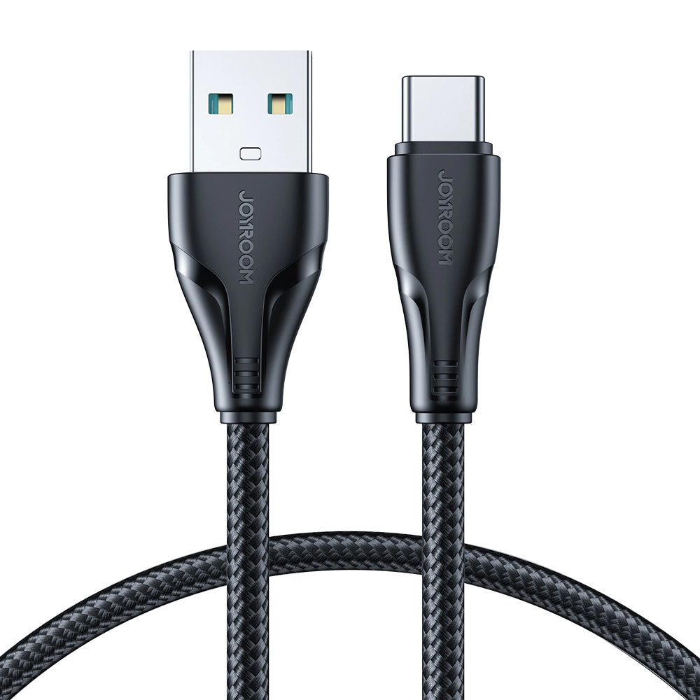 Data- en oplaadkabel USB-A - USB-C Joyroom Surpass, 18W, 1,2 m, zwart S-UC027A11 