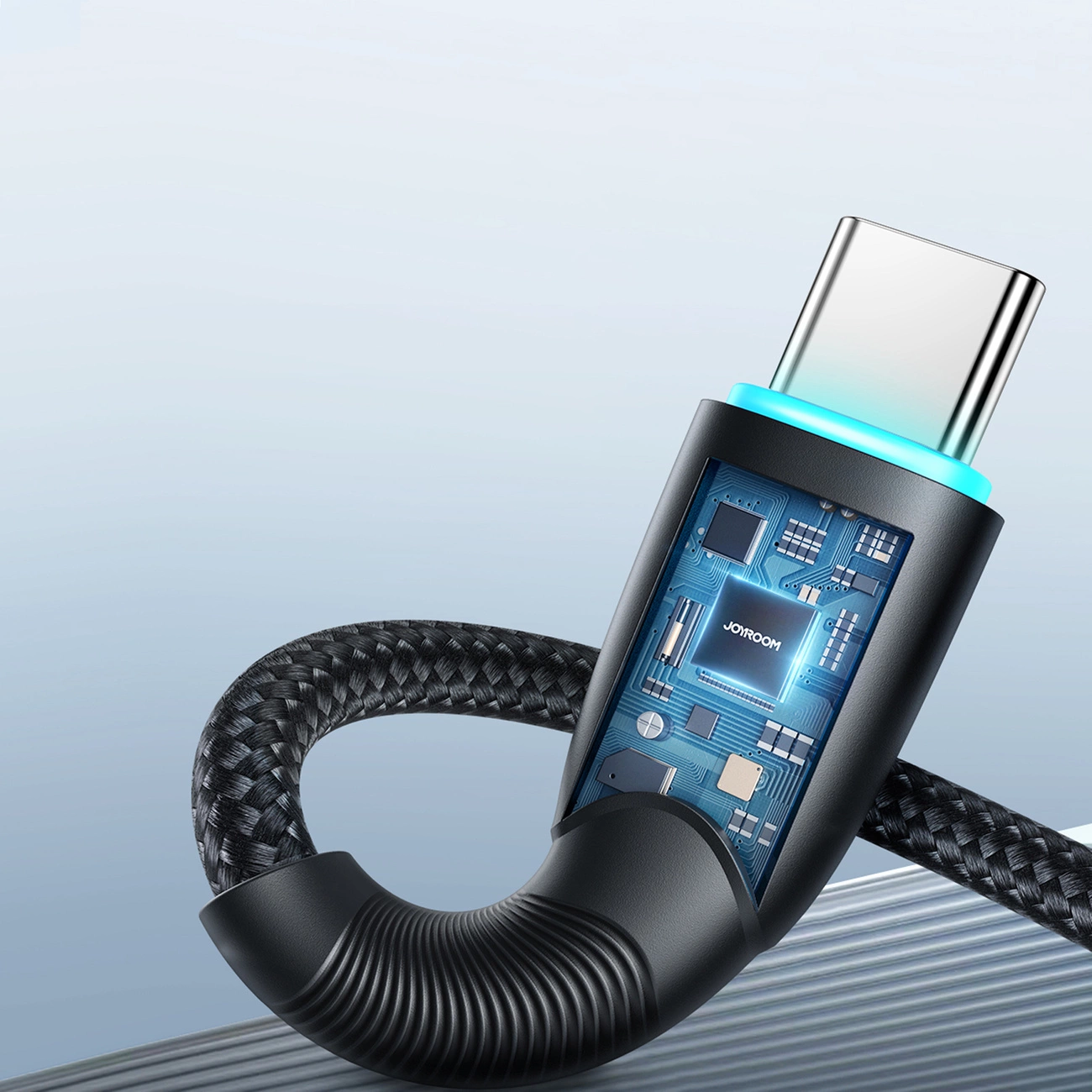 Data- en Oplaadkabel USB-A - USB-C Joyroom S-A32, 18W, 1m, Zwart