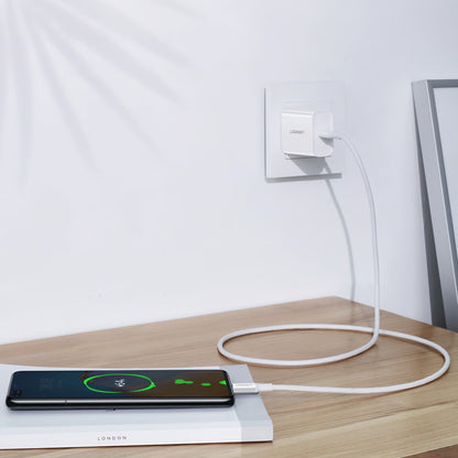 Câble de Données et de Charge USB-C - USB-C UGREEN US300, 100W, 2m, Blanc
