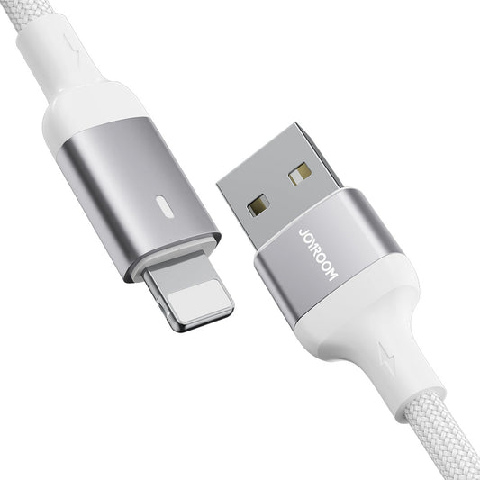 Câble de Données et de Charge USB-A - Lightning Joyroom A10, 18W, 1.2m, Blanc