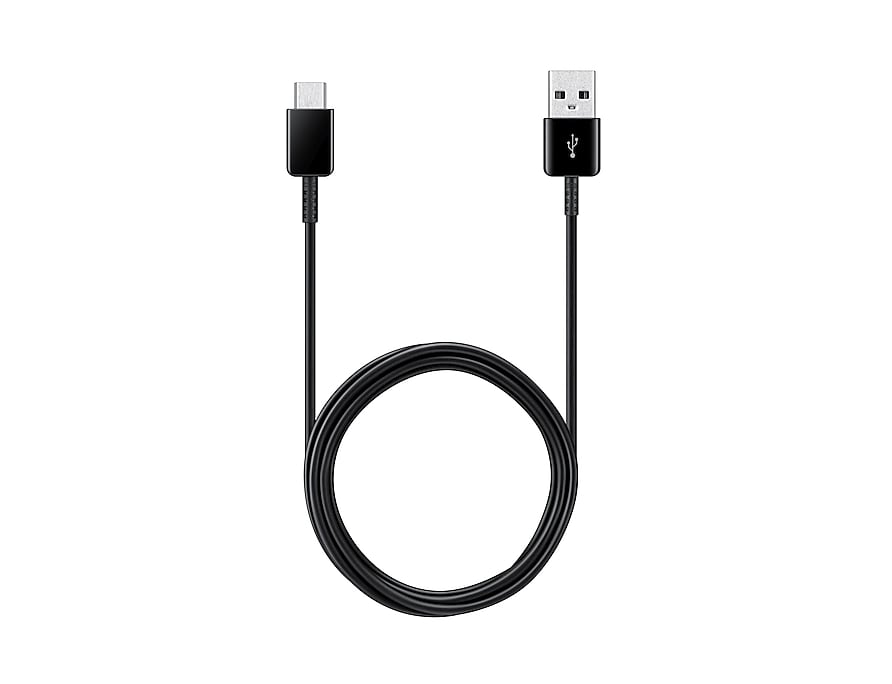 Câble de données et de charge Samsung USB-A vers USB-C 2-Pack, 25W, 1,5m, noir EP-DG930MBEGGWWW