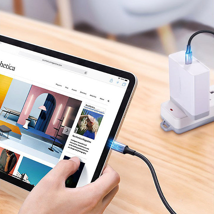 USB-C Daten- und Ladekabel - USB-C UGREEN US316, 100W, 2m, Grau