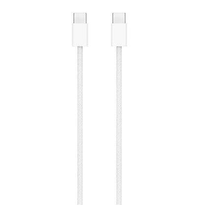 USB-C - USB-C Apple Data en Oplaadkabel, 96W, 1m, Wit, Swap MQKJ3AM/A