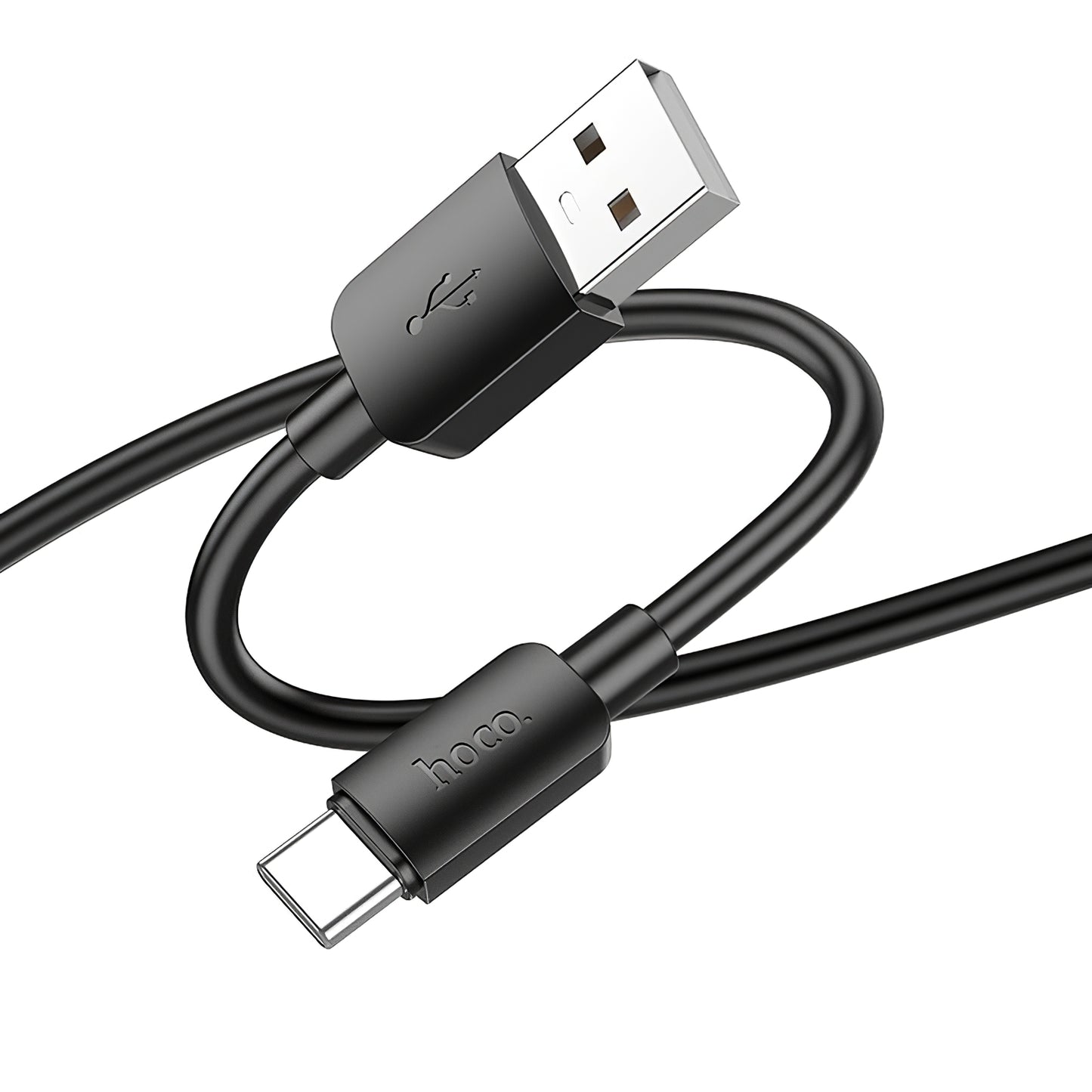 Daten- und Ladekabel USB-A - USB-C HOCO X96, 27W, 1m, Schwarz