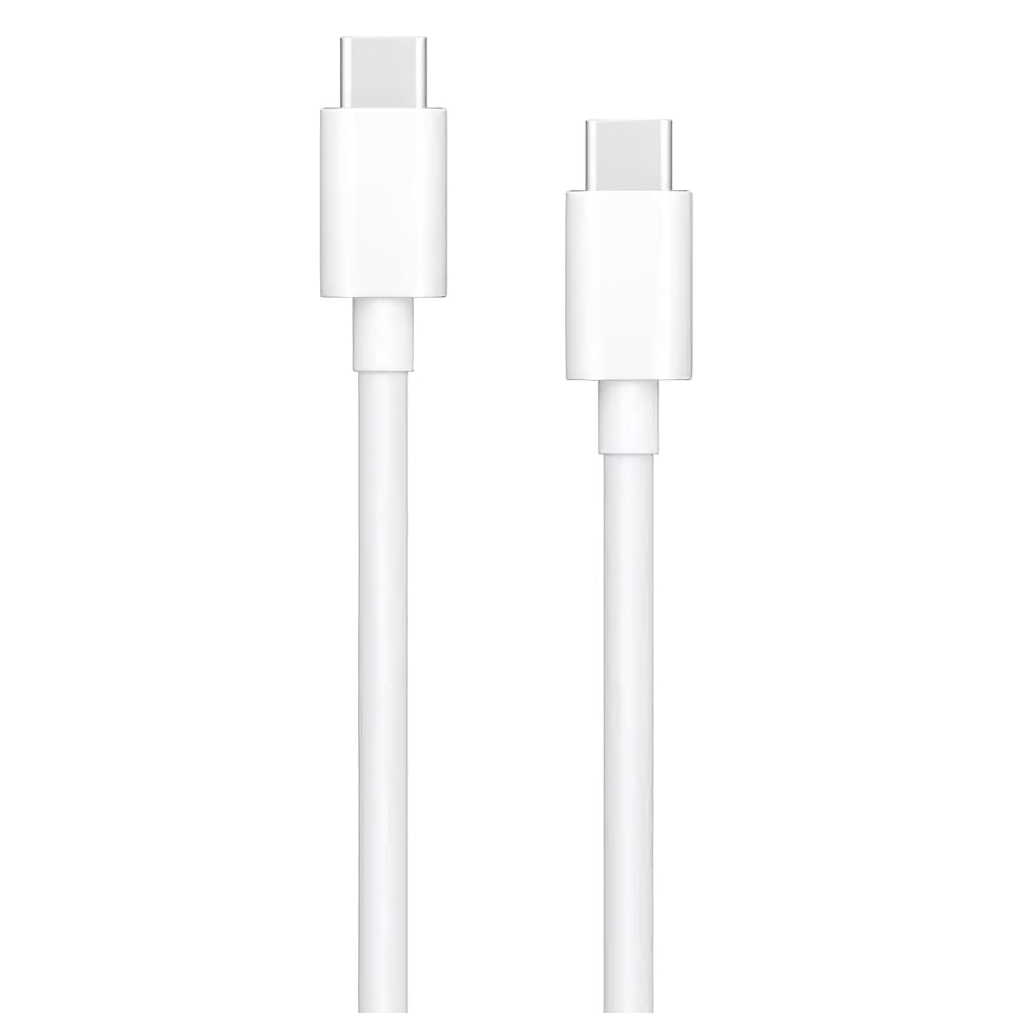 USB-C gegevens- en oplaadkabel - USB-C Oppo DL149, 65W, 1m, Wit