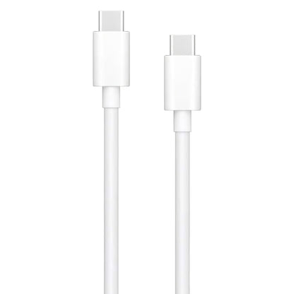 USB-C gegevens- en oplaadkabel - USB-C Oppo DL149, 65W, 1m, Wit