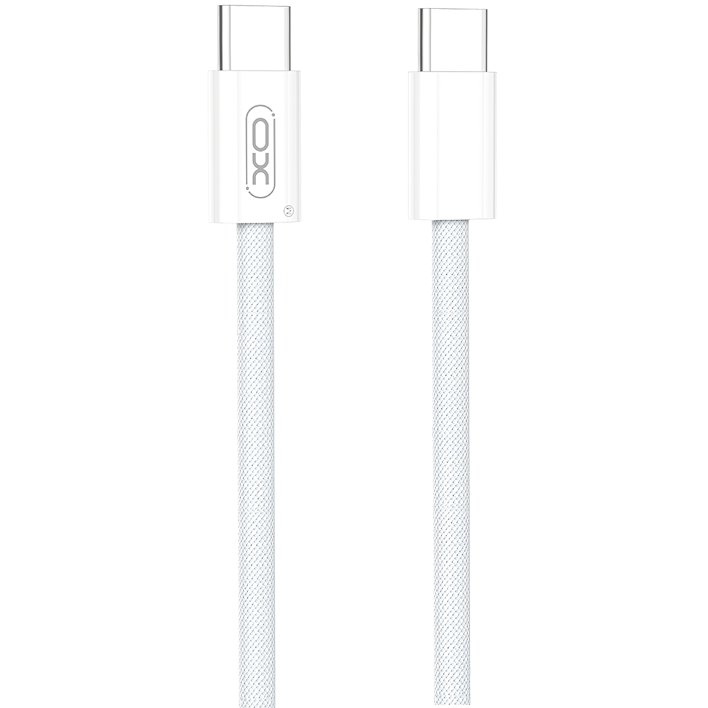 Câble de Données et de Charge USB-C - USB-C XO Design NB-Q260A, 60W, 1m, Blanc