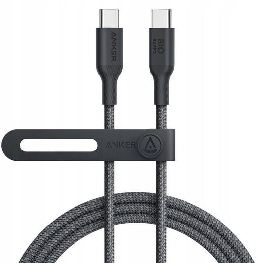 Câble de données et de charge USB-C - USB-C Anker 544, 140W, 1.8m, Noir A80F6H11 