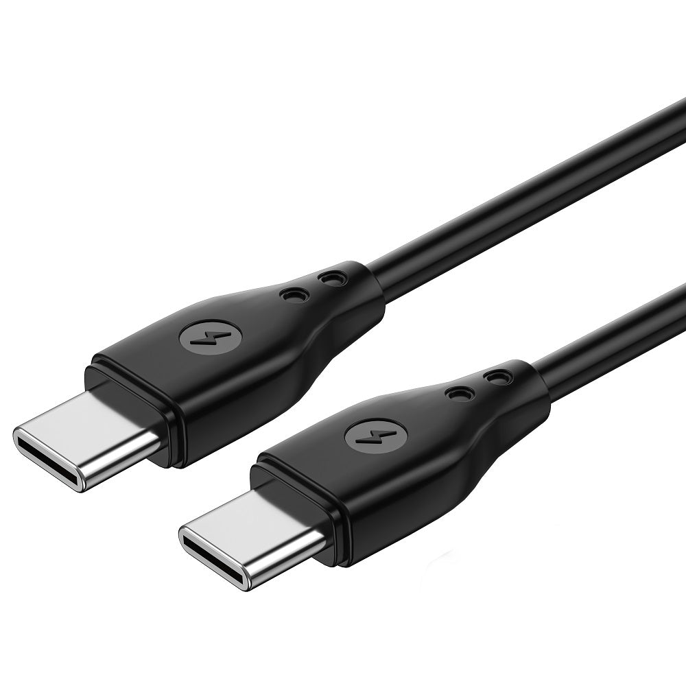 USB-C data- en oplaadkabel - USB-C WiWu Wi-C002, 67W, 1m, Zwart 