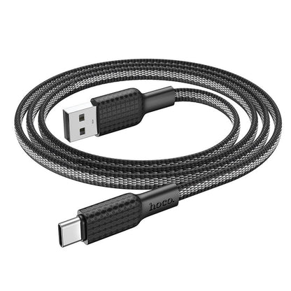 Câble de Données et de Charge USB-A - USB-C HOCO X69, 18W, 1m, Noir