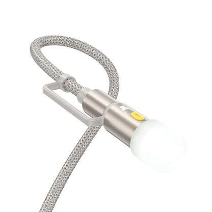 Câble de Données et de Charge USB-C / Lightning - USB-C / Led HOCO U138, 60W, 1.2m, Gris