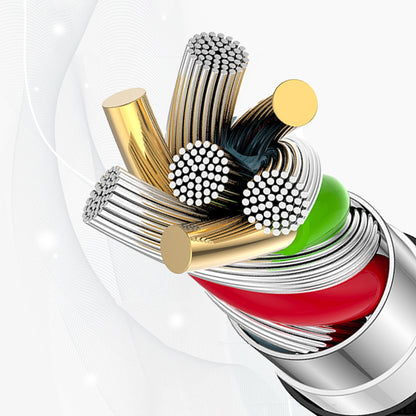 Data- en Oplaadkabel USB-C - USB-C Dudao L9C, 65W, 1m, Wit