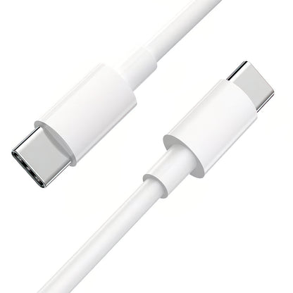 Câble de Données et de Charge USB-C - USB-C Google, 30W, 3m, Blanc